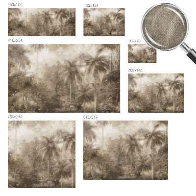 3D tapeta Exotická krajina