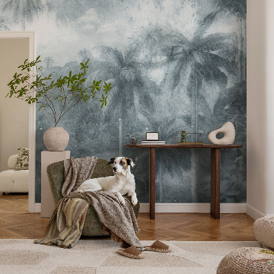 3D tapeta na stenu Tropická vegetácia