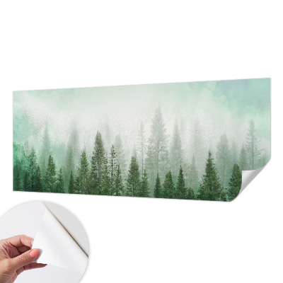 Fotografická tapeta do detskej izby Vlk v lese