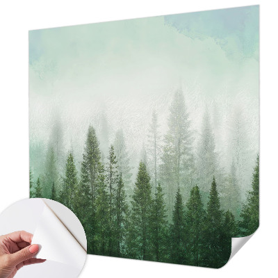 Fotografická tapeta do detskej izby Vlk v lese