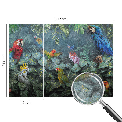 Tapeta do obývačky Exotická džungľa