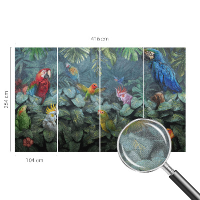 Tapeta do obývačky Exotická džungľa