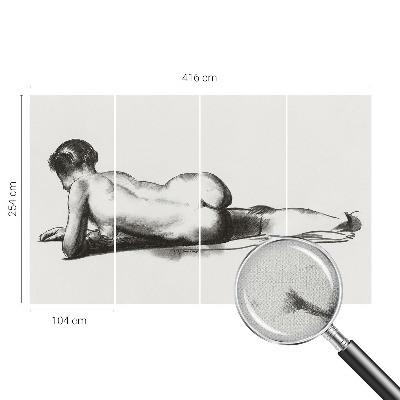 Tapety na stenu samolepiace Nenápadný čin