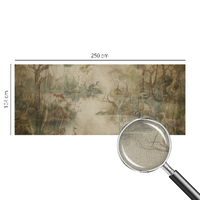 Fotografická tapeta samolepiaca Lesná scéna