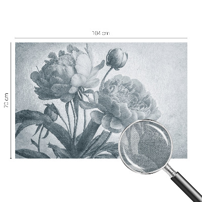 Samolepiaca fototapeta do spálne Kvetinová elegancia