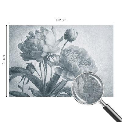 Samolepiaca fototapeta do spálne Kvetinová elegancia