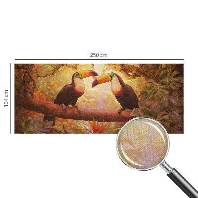 3D fototapeta Farebné tukany