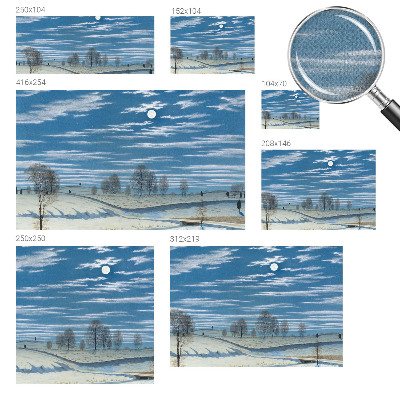 Fototapeta do detskej izby Zimná krajina