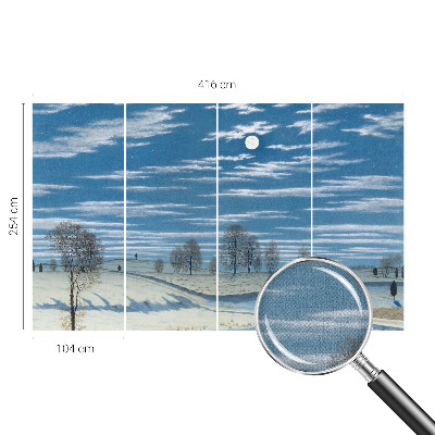 Fototapeta do detskej izby Zimná krajina