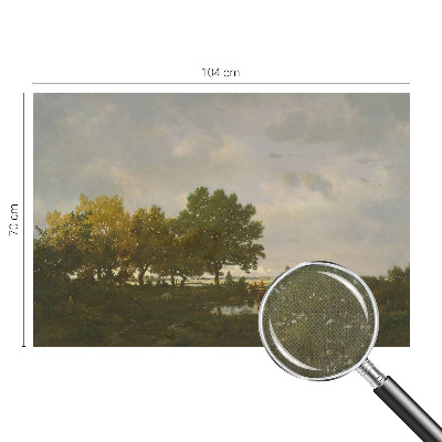 Detská tapeta Lesná krajina