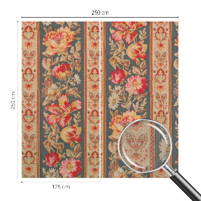 Tapeta do obývačky Farebné kvety