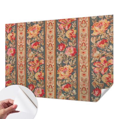 Tapeta do obývačky Farebné kvety