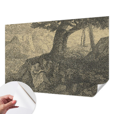 Moderná tapeta na stenu Čítanie postavy