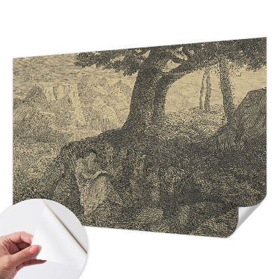 Moderná tapeta na stenu Čítanie postavy