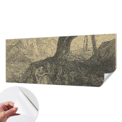 Moderná tapeta na stenu Čítanie postavy