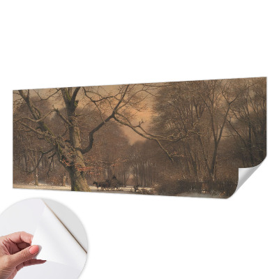 3D tapeta Zimná krajina