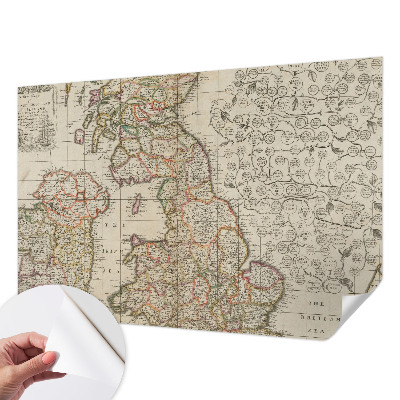 Detská fototapeta Starožitná mapa