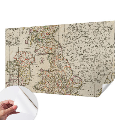 Detská fototapeta Starožitná mapa