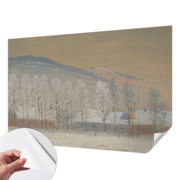 Fotografická tapeta do detskej izby Zimná scenéria