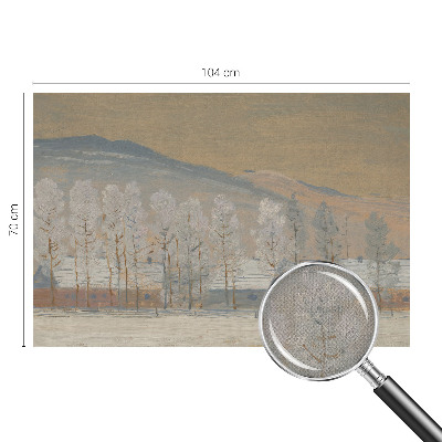 Fotografická tapeta do detskej izby Zimná scenéria