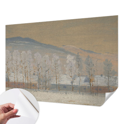 Fotografická tapeta do detskej izby Zimná scenéria