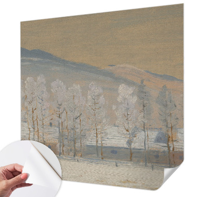 Fotografická tapeta do detskej izby Zimná scenéria