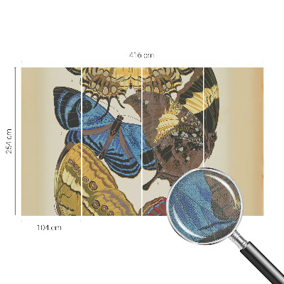 Tapeta do detskej izby Inšpirácia motýľmi