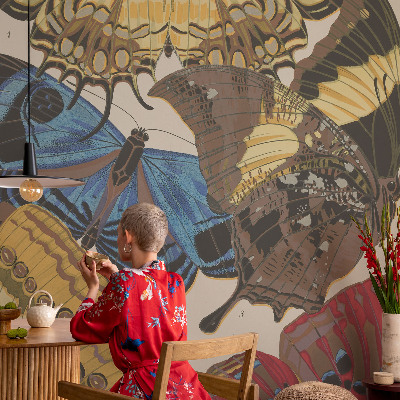 Tapeta do detskej izby Inšpirácia motýľmi