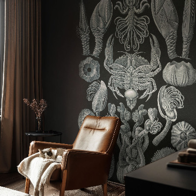 Moderná tapeta na stenu Podvodné formy