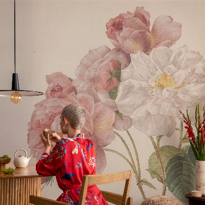 Tapety na stenu samolepiace Romantické ruže