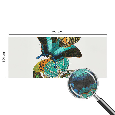 Samolepiaca fototapeta do obývačky Farebné motýle