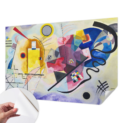 Samolepiaca fototapeta do detskej izby Farebná abstrakcia