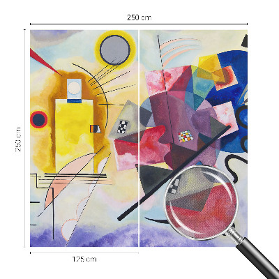 Samolepiaca fototapeta do detskej izby Farebná abstrakcia