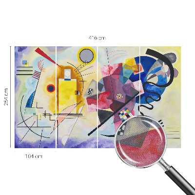 Samolepiaca fototapeta do detskej izby Farebná abstrakcia