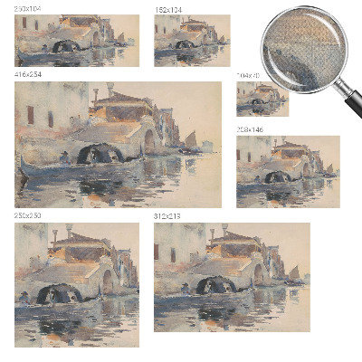 Samolepiaca fototapeta do obývačky Benátska harmónia