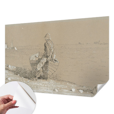 3D tapeta na stenu Nostalgická scéna