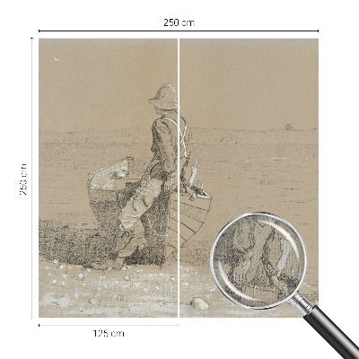 3D tapeta na stenu Nostalgická scéna