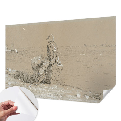 3D tapeta na stenu Nostalgická scéna