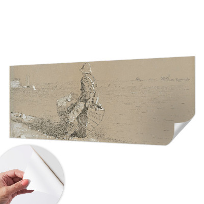 3D tapeta na stenu Nostalgická scéna