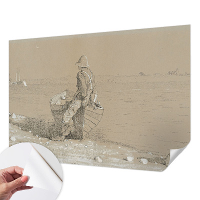 3D tapeta na stenu Nostalgická scéna