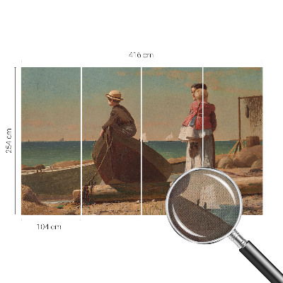 Samolepiaca fototapeta do spálne Prímorská scéna