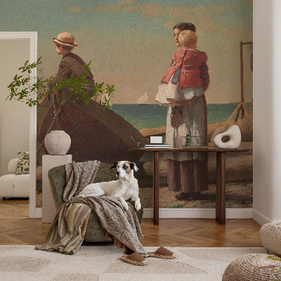 Samolepiaca fototapeta do spálne Prímorská scéna