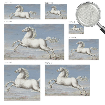 Detská fototapeta Kone v skoku