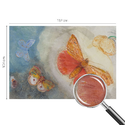 Tapeta do detskej izby Farebné motýle