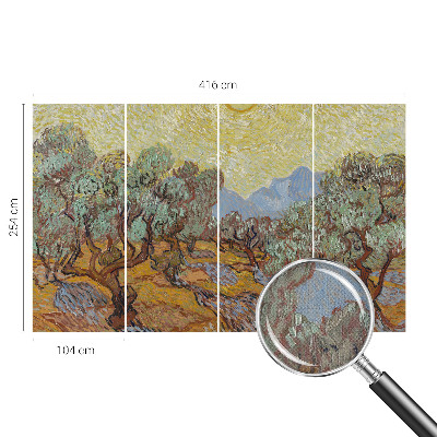 Detská tapeta Olivovníky