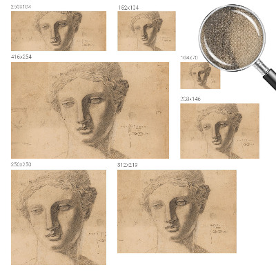 Samolepiaca tapeta Ženský portrét