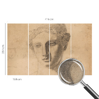 Samolepiaca tapeta Ženský portrét