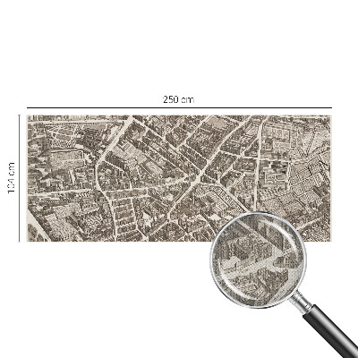 Samolepiaca fototapeta Mestské bludisko