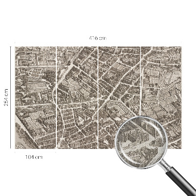 Samolepiaca fototapeta Mestské bludisko