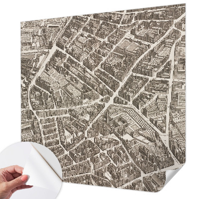 Samolepiaca fototapeta Mestské bludisko